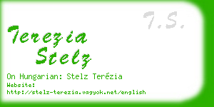 terezia stelz business card